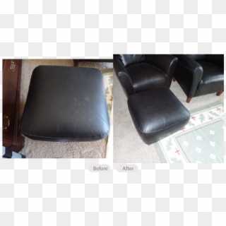 Worn, Cat Scratched & Sticky Leather - Chair Clipart