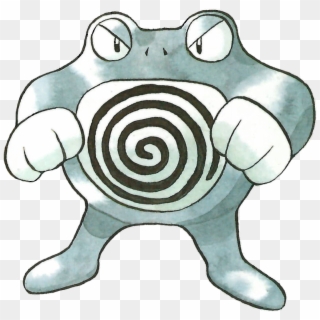 Poliwrath Pokemon Red And Green Official Game Art Clipart