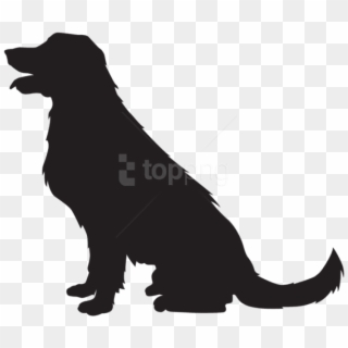Free Png Dog Silhouette Png - Silhouette Dog Clipart Black And White Transparent Png