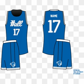 I Based The Uniform Off Of The Template For The Blue - Sports Jersey Clipart