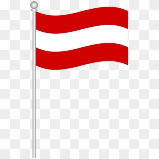 Flag Of Austria Flag Austria World Flags - Flag Clipart