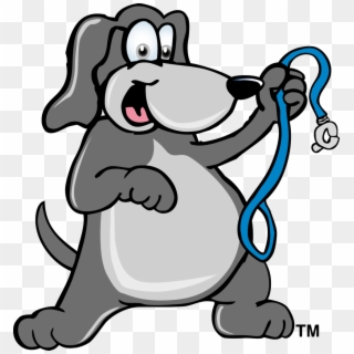 A Gentle Reminder Of Common Courtesy Among Pet Owners - Dog Cartoon With Leash Png Clipart