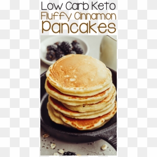 Healthy Low Carb Keto Fluffy Pancake Recipe Made With - Pannekoek Clipart