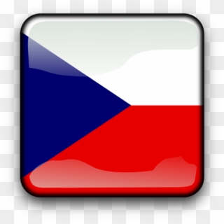Flag Of The Czech Republic Austria Flag Of The Czech - Çek Cumhuriyeti Logo Clipart