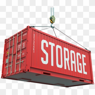 Storage Trailers And Containers For Rent In Upstate - Storage Container Clipart - Png Download