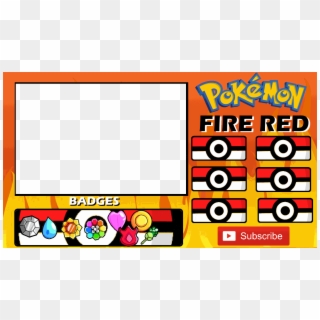 Pokemon Fire Red Overlay Clipart