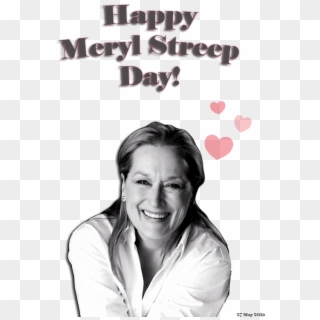 Happy Meryl Streep Day ♥ - Poster Clipart
