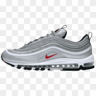 Nike Air Max 97 Og Metallic Silver / Varsity Red / - Nike Air Max 97 Gold Release Date Clipart