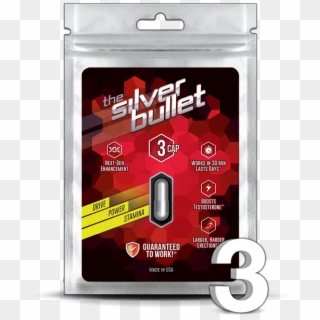 Silver Bullet - Silver Bullet Pill Clipart