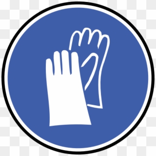 Wear Gloves Clip Art - Port Des Gants Obligatoire - Png Download