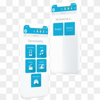 Branded Entertainment Platform - Mobile Phone Clipart