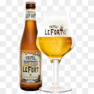 Tripel Lefort Cleaned Packshot - Le Fort Belgian Beer Clipart