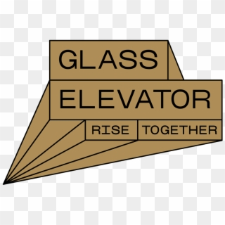 Glass Elevator Logo Clipart