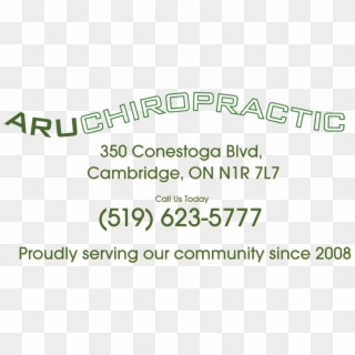 Aru Chiropractic Cambridge Ontario Chiropractor Massage - Aspace Clipart