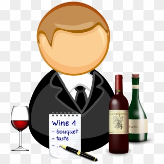 Wine Cocktail Sommelier Wine Tasting - Sommelier Icon Clipart