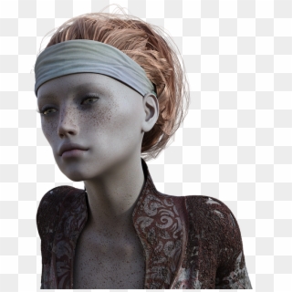 Woman Hairstyle Portrait Face Silhouette Head - Headband Clipart
