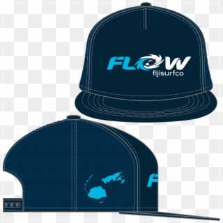 Fiji Surf "flow" Navy Trucker Snap - Baseball Cap Clipart