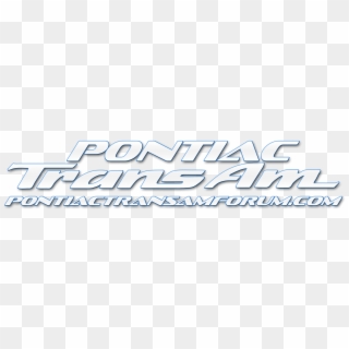 Pontiac Firebird Trans Am - Graphic Design Clipart
