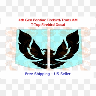 Pontiac T Top Firebird - Poster Clipart