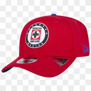 Gorra New Era Futbol 9fifty Cruz Azul Scarlet - Baseball Cap Clipart