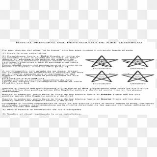 Rituales Del Pentagrama - Triangle Clipart