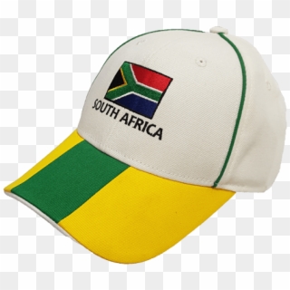 Cap South Africa Flag - Baseball Cap Clipart