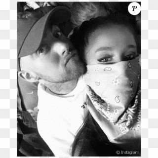 Ariana Grande Et Mac Miller Amoureux, Photo Instagram - Mac Miller And Ariana Grande Coachella 2018 Clipart