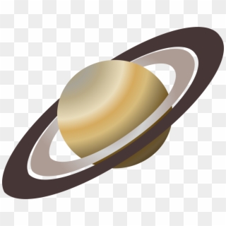 Saturn Planet Ring System Solar System Natural Satellite - Planeta Saturno Png Clipart