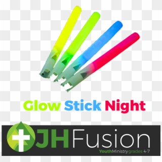 Fusion Glow Stick Night - Pokemon Puns Clipart