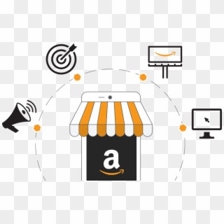 Today Amazon Sells Over 132 Million Products In Uk, - Amazon Advertising Clipart