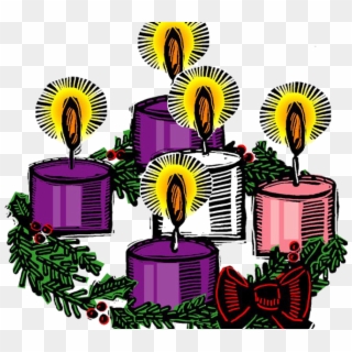 19 Advent Candles Svg Freeuse Download Huge Freebie - Advent Clipart - Png Download