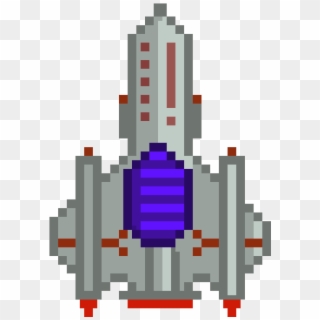 Rocketship For Scratch - Pixel Clipart
