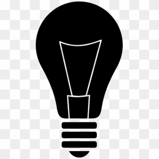 Big Image - Silhouette Light Bulb Png Clipart