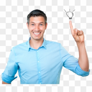 Idea Image - Man With An Idea Png Clipart
