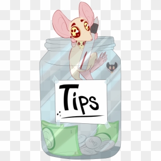 Will Draw For Tips - Cartoon Clipart