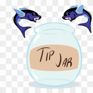 Tip Jar - Cartoon Clipart
