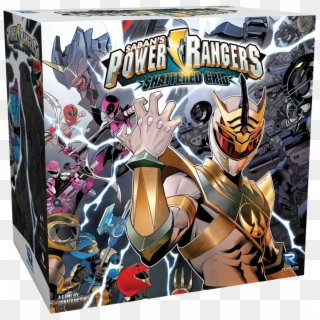 Power Rangers- Shattered Grid 3d Rgb - Comics Clipart
