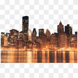One World Trade Center Midtown Manhattan Light - New York City Skyline At Night Clipart