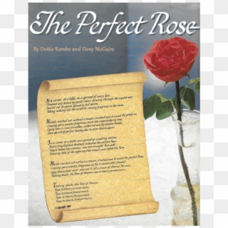 The Perfect Rose Sheet Music Cover Album Bkgrd - Garden Roses Clipart