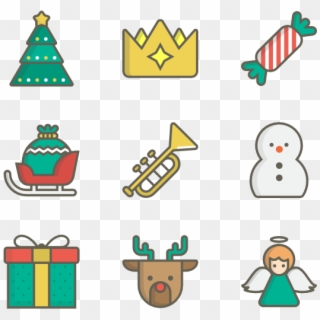 Christmas - Winter Icons Clipart