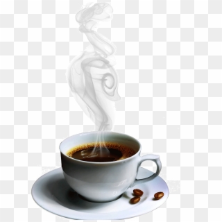 Coffee Mug Png Free Download - Coffee Cup With Steam Png Clipart