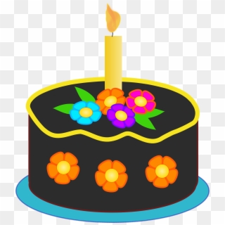 Birthday Candles Clipart Lilin - Clip Art Royalty Free Birthday Cake - Png Download