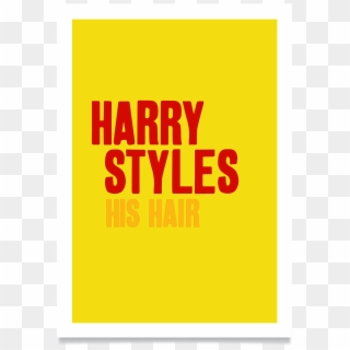 Harry Styles His Hair - Poster Clipart