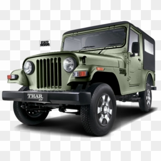 Mahindra Jeep - Thar Car Png Hd Clipart
