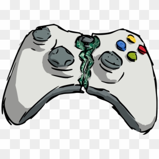 Xbox Pad By Balthassar - Broken Xbox Controller Png Clipart
