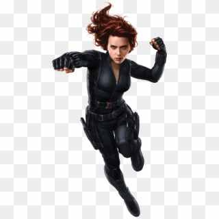All Black Widow Suits Clipart