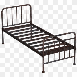 Bed Metal Bed Old Antique Stainless Rusty Rusted - Bed Clipart
