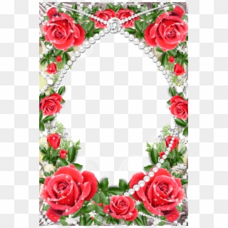 Red Rose Borders And Frames Png Clipart