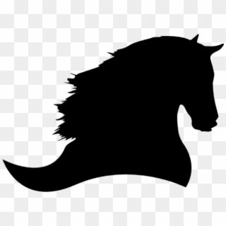 Horse Head Silhouette Png Clipart