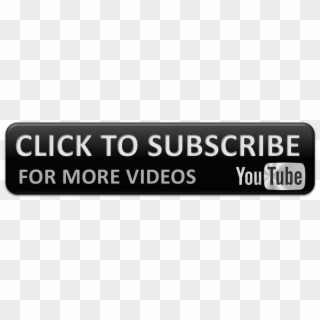 Subscribe To Me On Youtube - Youtube Logo Black Clipart